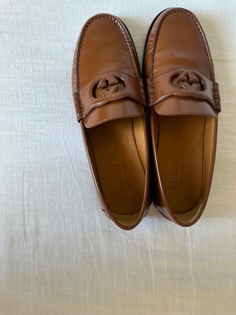 GUCCI loafer “Interlocking G” Leather